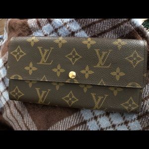 LV monogram wallet